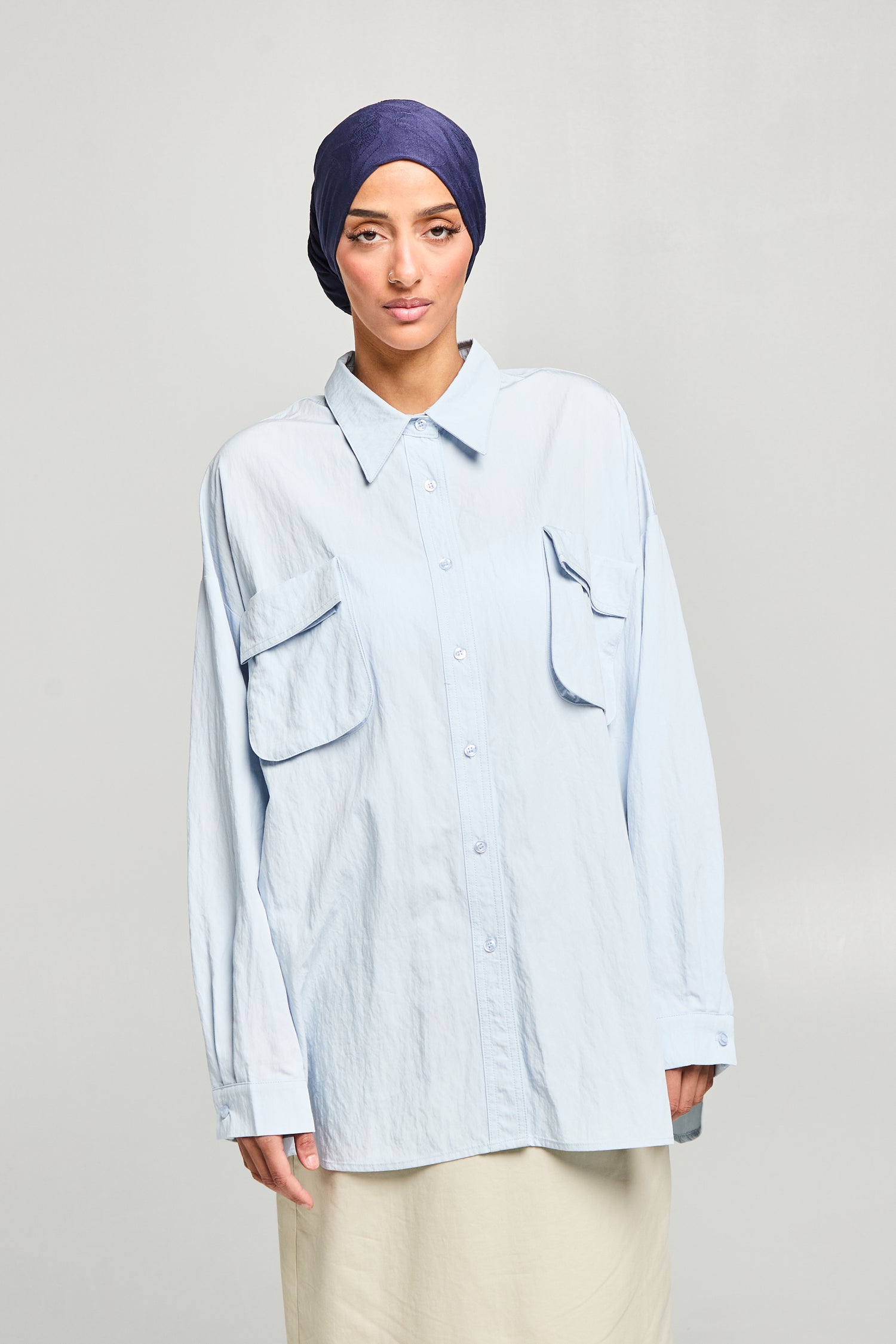 Chemise effortless à poches double