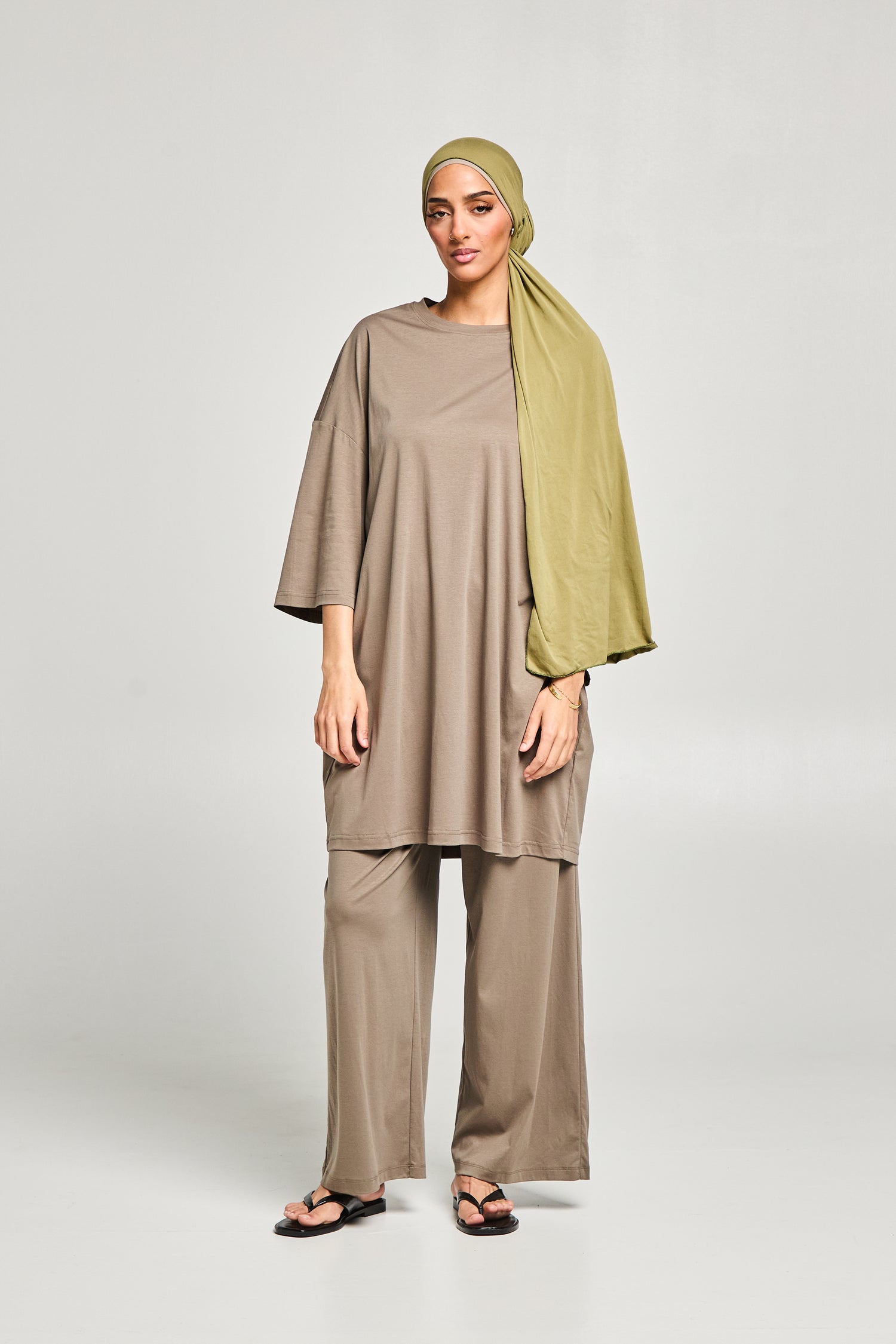 T-shirt oversize manches longues