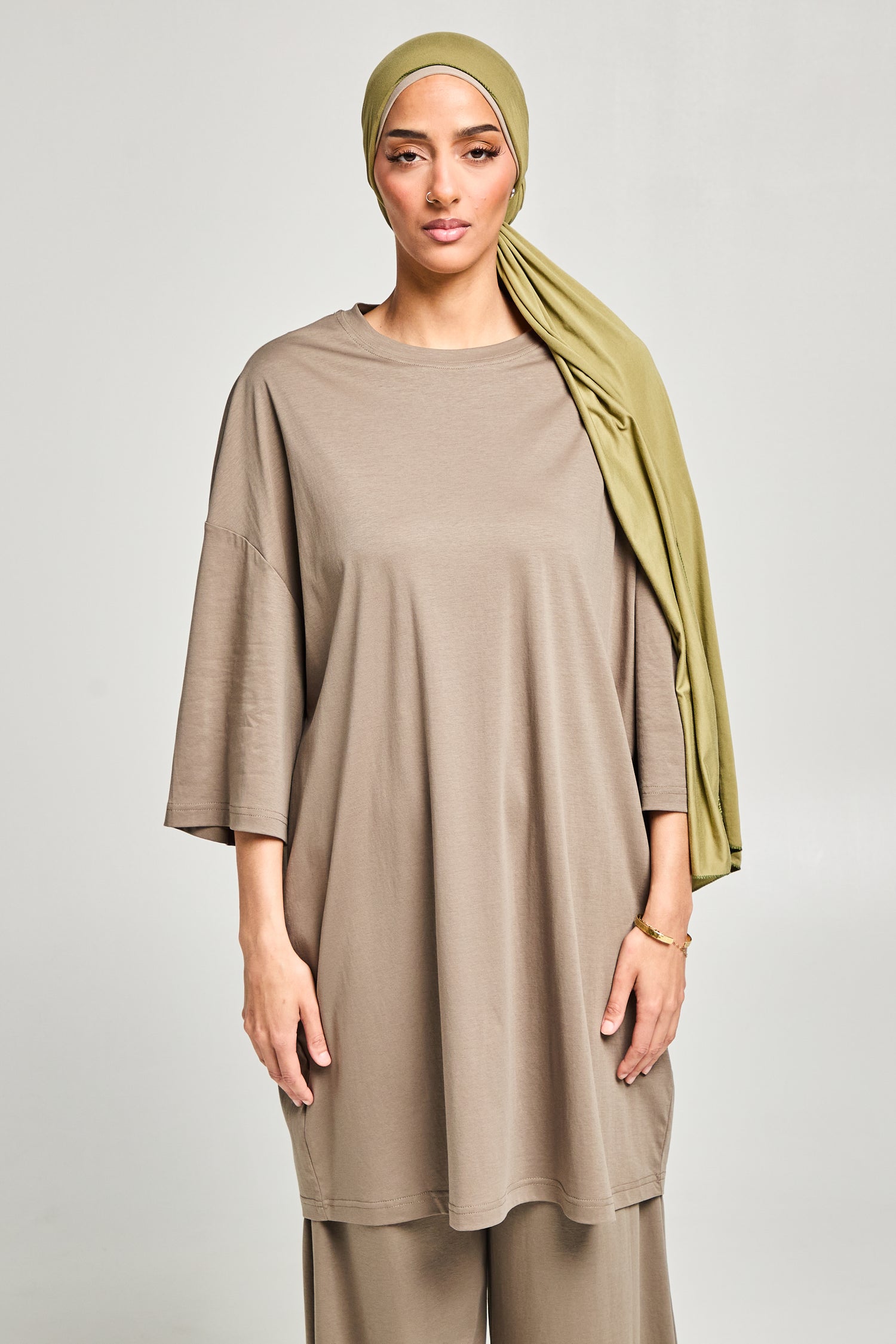 T-shirt oversize manches longues